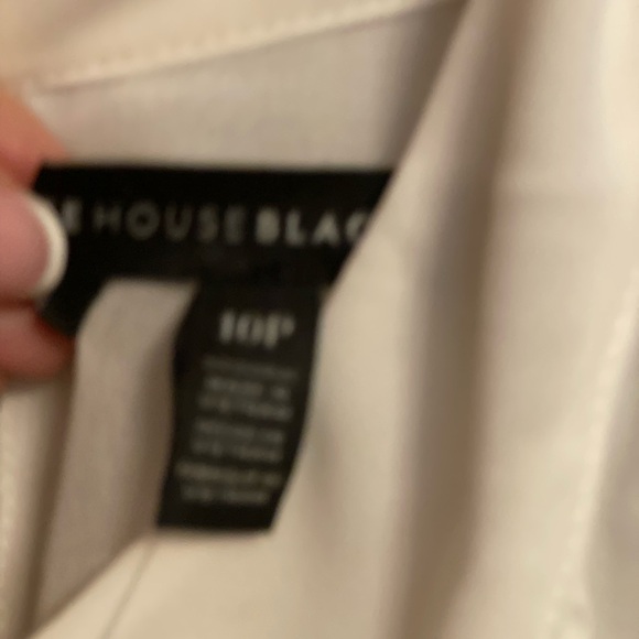 WHBM Ecru Blouse - Picture 3 of 4